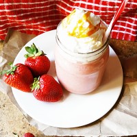 Strawberry Caramel Smoothie
