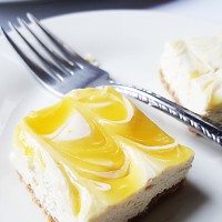 Lemon Swirl Cheesecake Bars